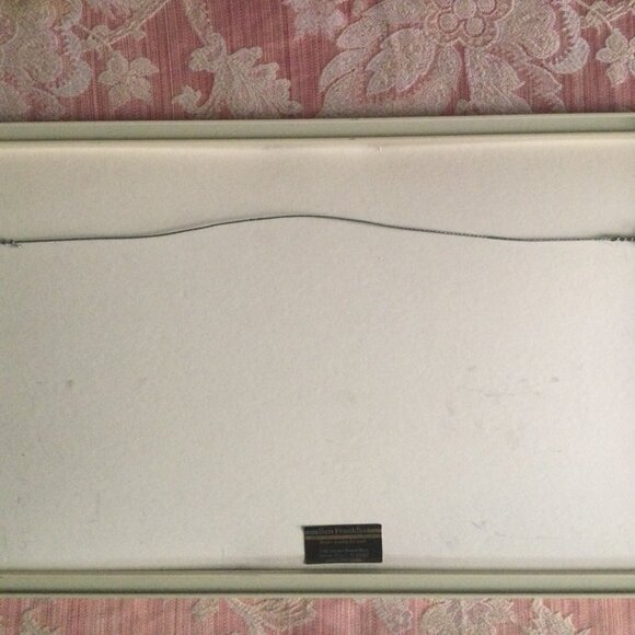 Vintage needlepoint swan flowers with Larson Juhl frame wall hanging home decor - Picture 3 of 3